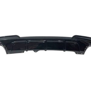 Difusor Trasero BMW F10/ F11 10-16 Look Performance 2 Salidas doble Brillante Negro