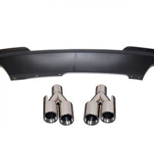 Difusor Trasero BMW F10/F11 10-16 Look M-Tech ABS Colas