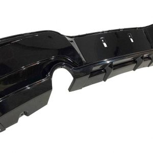 Difusor Trasero BMW F20 / F21 12-14 Look M-Performance 1 Salida doble Brillante Negro