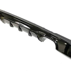 Difusor Trasero BMW F22 / F23 14-19 Doble salida Brillante Negro