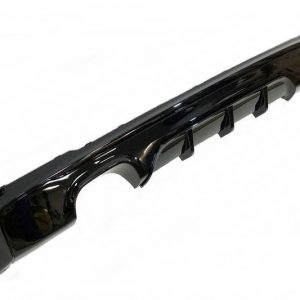Difusor Trasero BMW F22 / F23 look M Performance Brillante Negro 1 Salida doble