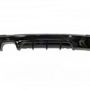 Difusor Trasero BMW F22 / F23 look M Performance Brillante Negro 1 Salida doble