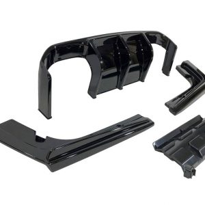 Difusor Trasero BMW F30 / F31 Look M3 Brillante Negro