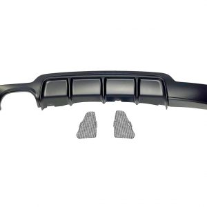 Difusor Trasero BMW F32 / F33 / F36 Look M Performance 1 Salida doble