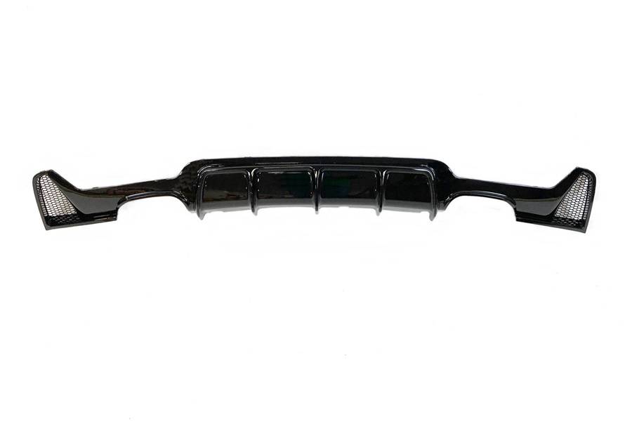 difusor-trasero-bmw-f32-f33-f36-look-m-performance-2-salidas-brillante-negro-3.jpg Difusor Trasero BMW F32 / F33 / F36 Look M Performance 2 Salidas doble Brillante Negro
