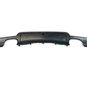 Difusor Trasero BMW F32 / F33 / F36 Look M Performance 2 Salidas doble Brillante Negro