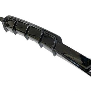 Difusor Trasero BMW F32 / F33 / F36 Look M Performance Brillante Negro