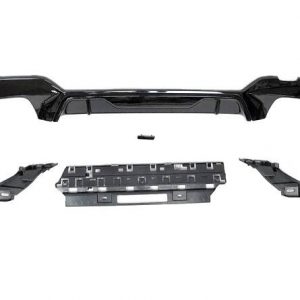 Difusor Trasero BMW G20 / G21 340 Look M Performance Brillante Negro