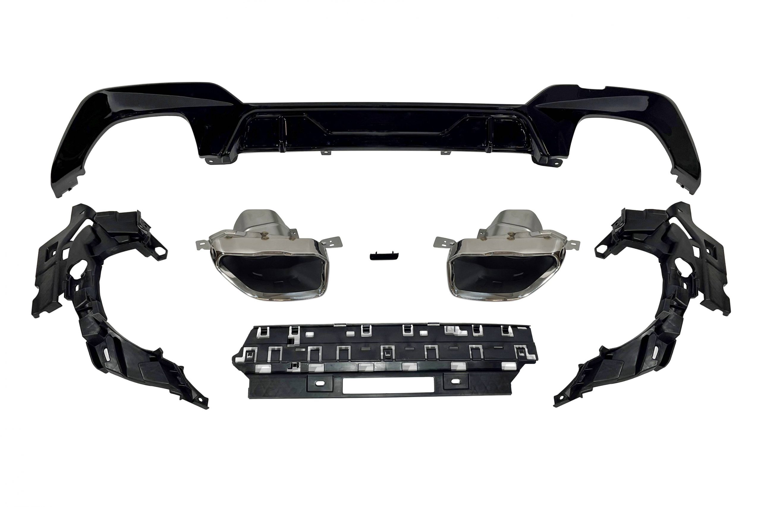 difusor-trasero-bmw-g20-g21-340-look-m-performance-brillante-negro-3.jpg Difusor Trasero BMW G20 / G21 340 Look M Performance Brillante Negro