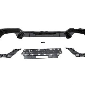 Difusor Trasero BMW G20 / G21 340 Look M Performance Brillante Negro