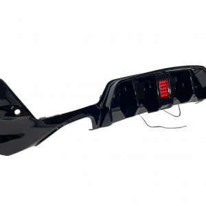 Difusor Trasero BMW G20 / G21 LCI 2023+ Look Competition Brillante Negro Luz de freno led