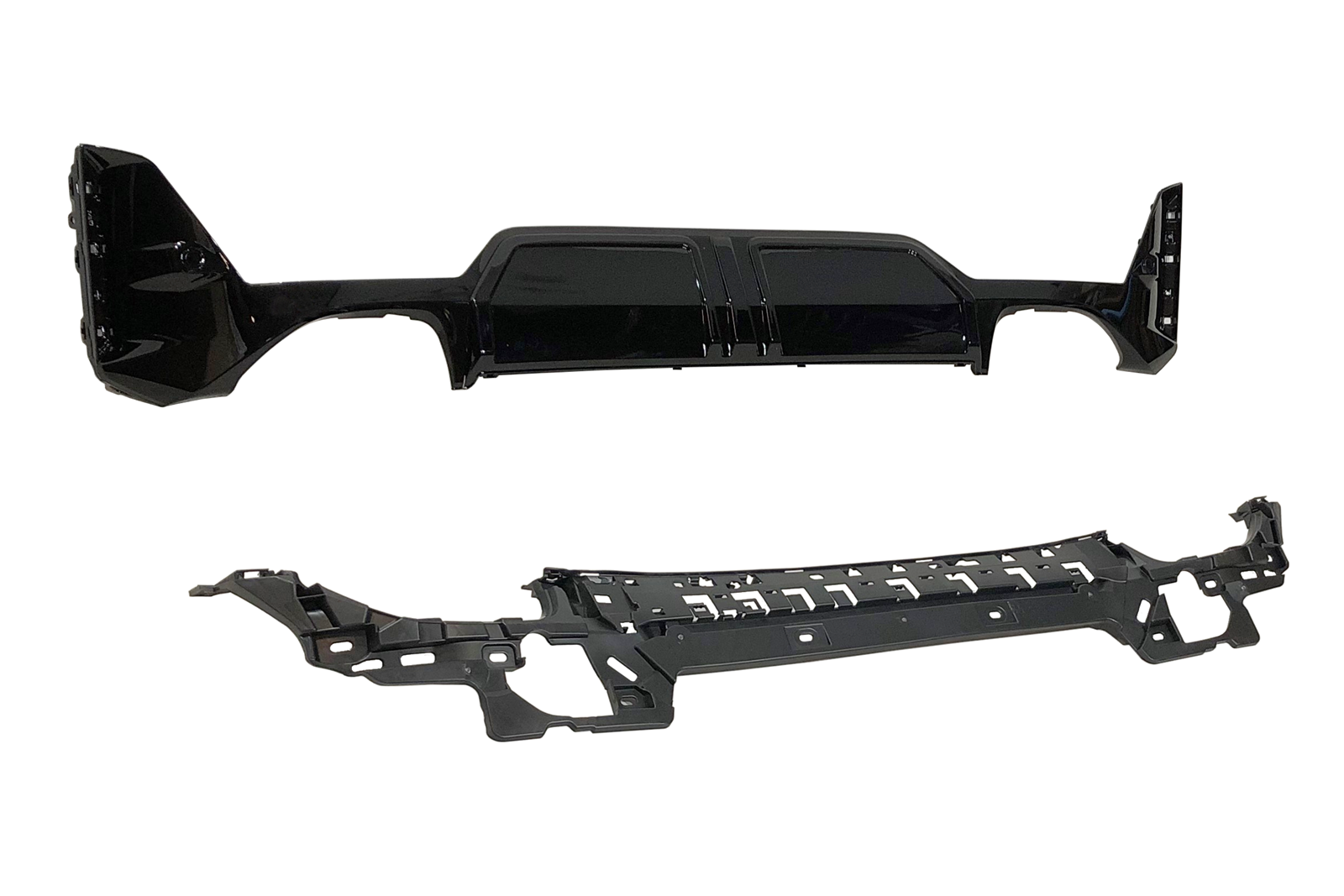 difusor-trasero-bmw-g20-g21-lci-look-m-performance-brillante-negro-2.png Difusor Trasero BMW G20 / G21 LCI Look M Performance Brillante Negro