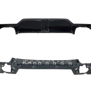 Difusor Trasero BMW G20 / G21 LCI Look M Performance Brillante Negro