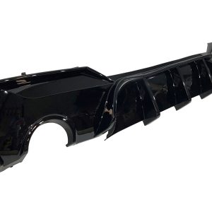 Difusor Trasero BMW G22 / G23 Look M Performance Brillante Negro