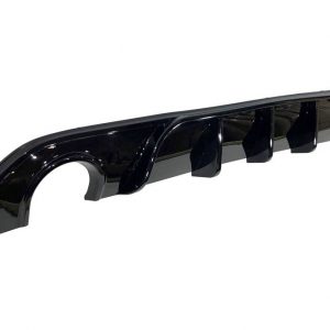 Difusor Trasero BMW Serie 4 Gran Coupé G26 Look M Performance Brillante Negro