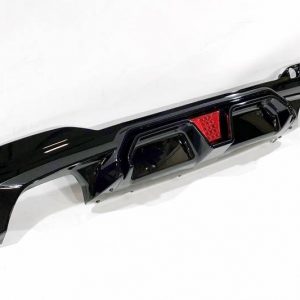 Difusor Trasero BMW G30 / G31 Look M5 CS Negro brillante