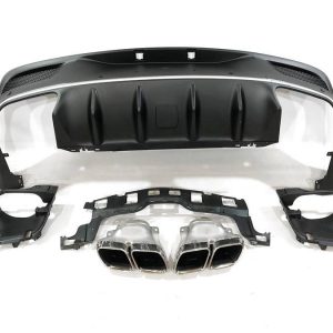 Difusor Trasero Mercedes GLE C167 GLE 2020 + Colas de Escape