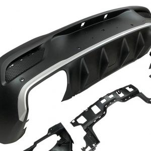 Difusor Trasero Mercedes GLE C167 GLE 2020 + Colas de Escape Look E53