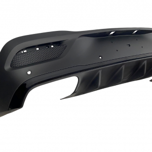 Difusor Trasero Mercedes GLE C167 GLE 2020 + Colas de Escape Look E53 Black
