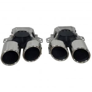 Difusor Trasero Mercedes GLE C167 GLE 2020 + Colas de Escape Look E53