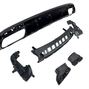 Difusor Trasero Mercedes Clase S C217 Coupe 2014-2020 Look Facelift S63