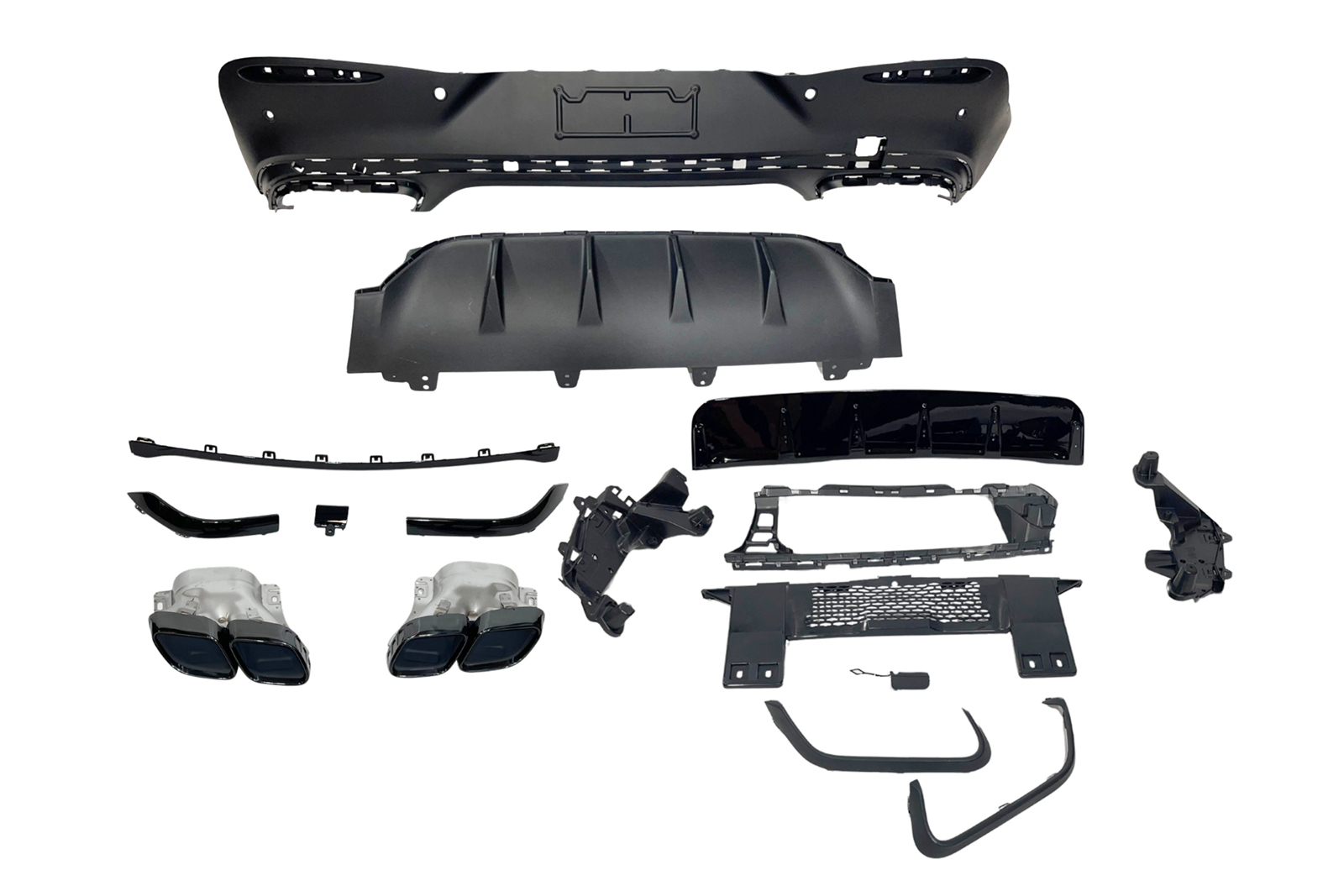 difusor-trasero-mercedes-c254-glc-2023-coupe-look-amg-glc63-black.png Difusor Trasero Mercedes GLC C254 GLC 2023+ Coupe look AMG GLC63 Black