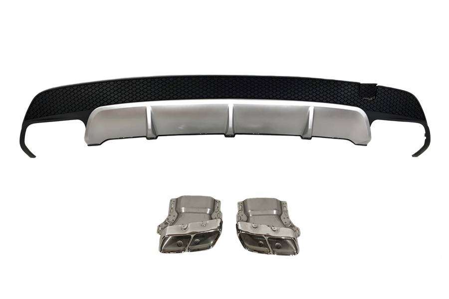 difusor-trasero-mercedes-cla-w117-13-16-look-a45-abs-4.jpg Difusor Trasero Mercedes CLA W117 2013-2018 4P/SW Look A45 ABS