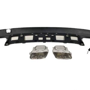 Difusor Trasero Mercedes CLA W117 2013-2018 4P/SW Look A45 ABS