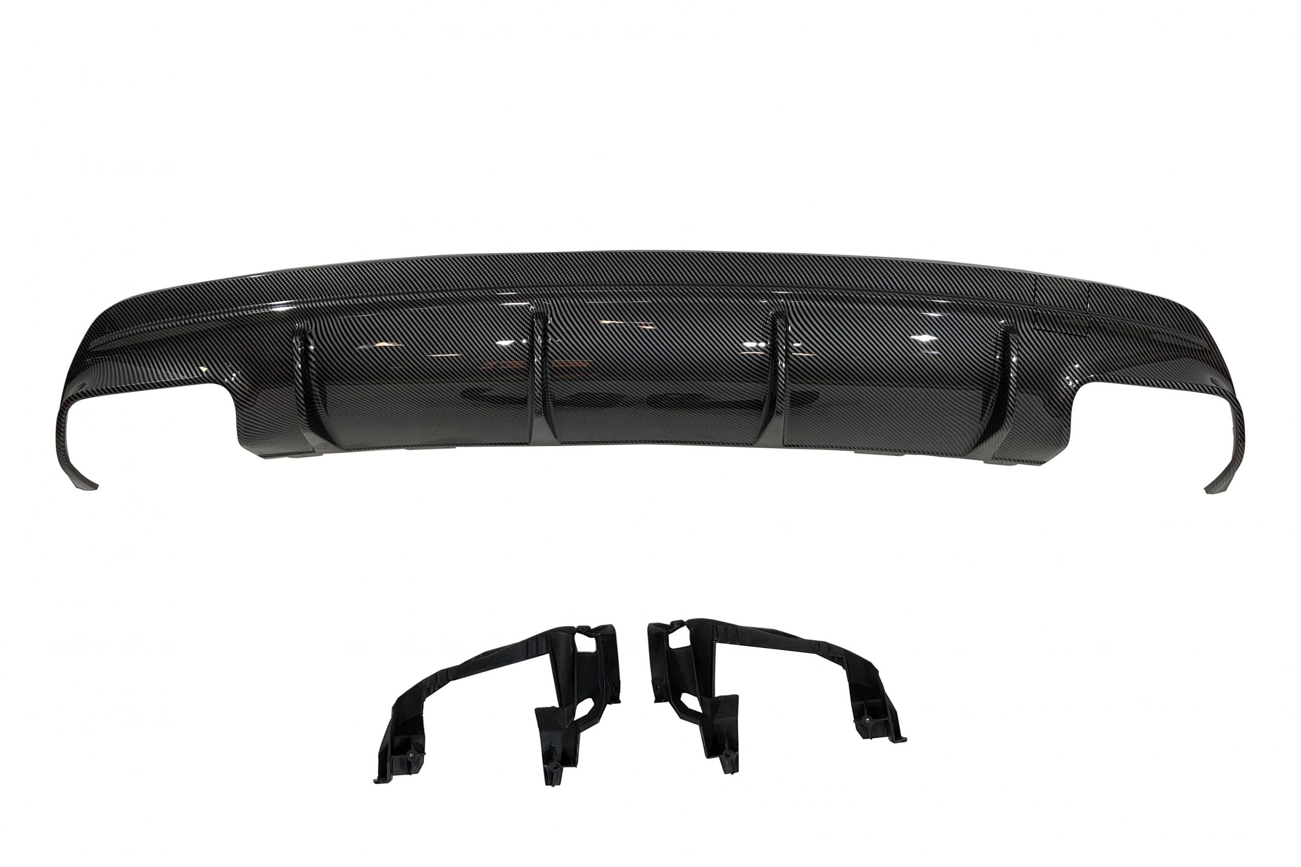 difusor-trasero-mercedes-cla-w117-13-16-look-a45-abs.jpg Difusor Trasero Mercedes CLA W117 13-15 4P/SW Look A45 Carbono