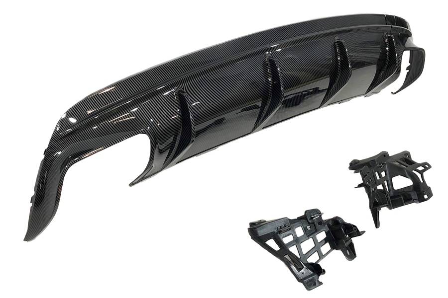 difusor-trasero-mercedes-cla-w117-16-18-4psw-look-a45-carbono-1.jpg Difusor Trasero Mercedes CLA W117 16-18 4P/SW Look A45 Carbono
