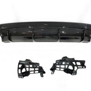 Difusor Trasero Mercedes CLA W117 16-18 4P/SW Look A45 Carbono