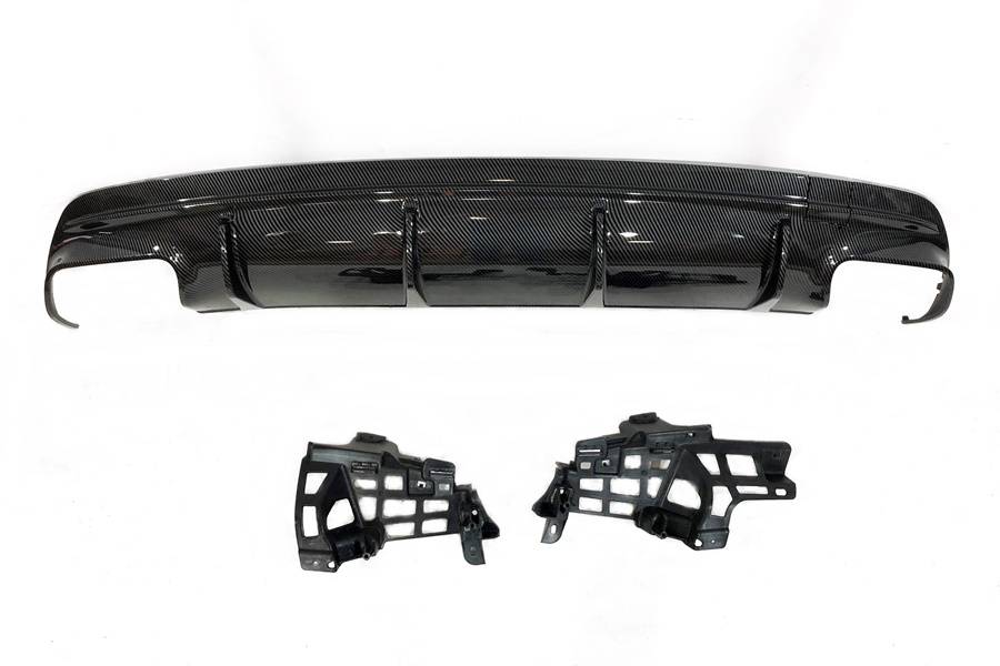 difusor-trasero-mercedes-cla-w117-16-18-4psw-look-a45-carbono.jpg Difusor Trasero Mercedes CLA W117 16-18 4P/SW Look A45 Carbono