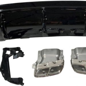 Difusor Trasero Mercedes CLA W117 2013-2015 4D/SW Style Facelift look A45