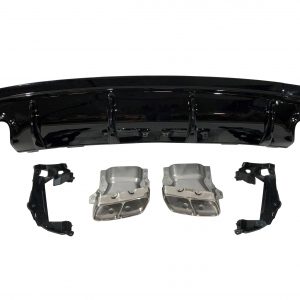 Difusor Trasero Mercedes CLA W117 2013-2015 4D/SW Style Facelift look A45