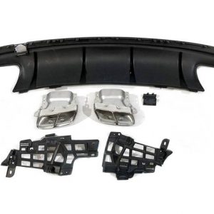 Difusor Trasero Mercedes CLA W117 2016-2018 4D/SW Style Facelift look A45