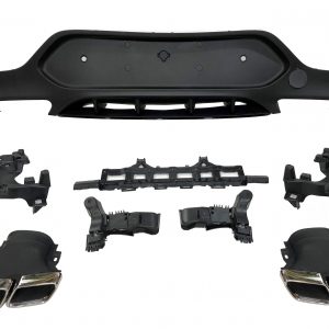 Difusor Trasero Mercedes GLC X253 COUPE 2015-2019 ABS