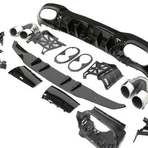 Difusor Trasero Mercedes Clase A Sedán V177 Look AMG A45 4 Puertas