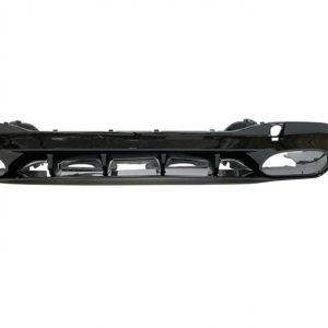 Difusor Trasero Mercedes W118 CLA Look A35 Negro Brillo