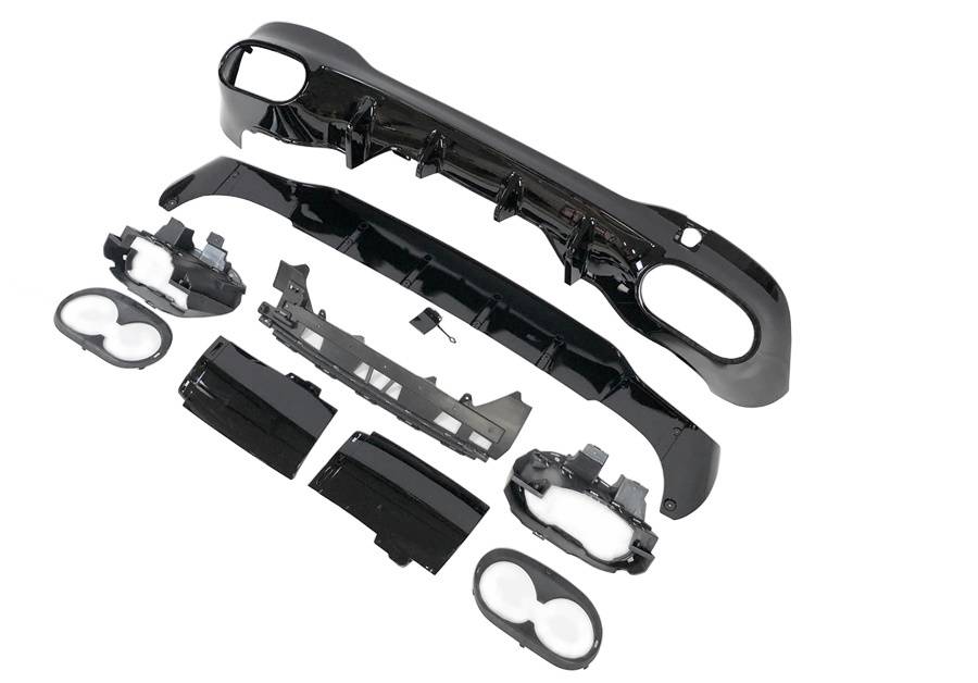 difusor-trasero-mercedes-w118-look-a45-negro-brillo-1.jpg Difusor Trasero Mercedes W118 CLA Look A45 Negro Brillo