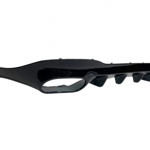 Difusor Trasero Mercedes W118 CLA Look A45 Negro Brillo