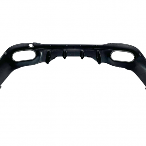 Difusor Trasero Mercedes W118 CLA Look A45 Negro Brillo