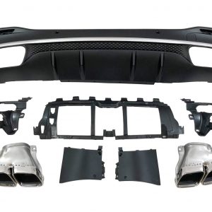 Difusor Trasero Mercedes GLE W167 GLE 2020 + Colas de Escape