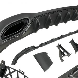 Difusor Trasero Mercedes Clase A W177 2018-2023 Look AMG