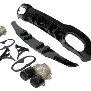 Difusor Trasero Mercedes Clase A W177 2018-2023 / 2023+ Look AMG A45
