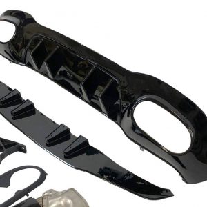 Difusor Trasero Mercedes Clase A W177 2018-2023 / 2023+ Look AMG A45