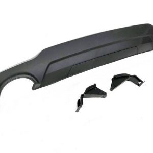 Difusor Trasero Mercedes Clase C W204 07-13 Look AMG 1 Salida