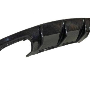 Difusor Trasero Mercedes Clase C W204 4P 07-10 Look AMG C63 Carbono