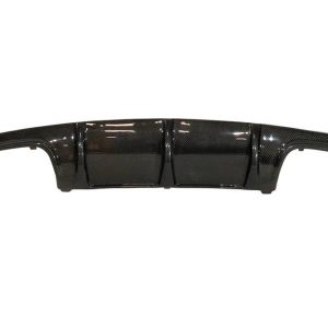 Difusor Trasero Mercedes Clase C W204 4P 07-10 Look AMG C63 Carbono