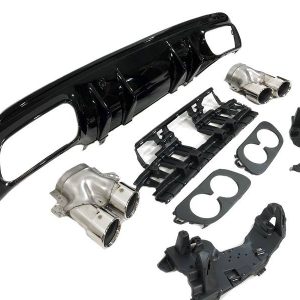 Difusor Trasero Mercedes Clase C W205 2019+ 4P / SW Look AMG C43