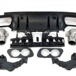 Difusor Trasero Mercedes Clase C W205 2019+ 4P / SW Look AMG C43